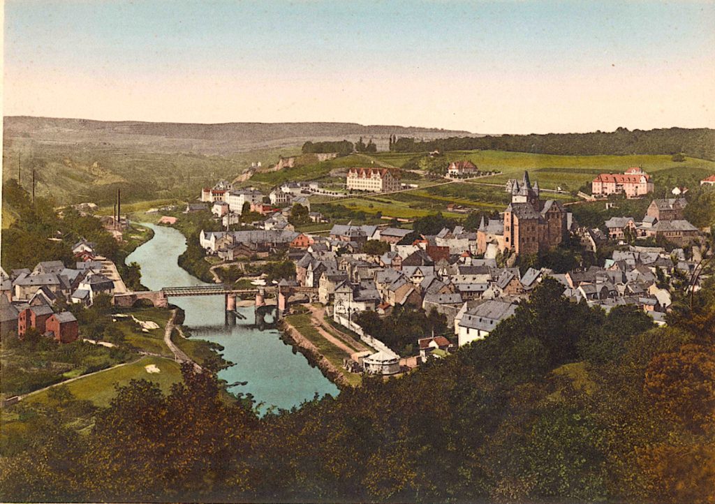 Postkarte Ansicht Diez - Silberfeld, Datum unbekannt Quelle: Museum im Grafenschloß Diez. Alle Rechte vorbehalten