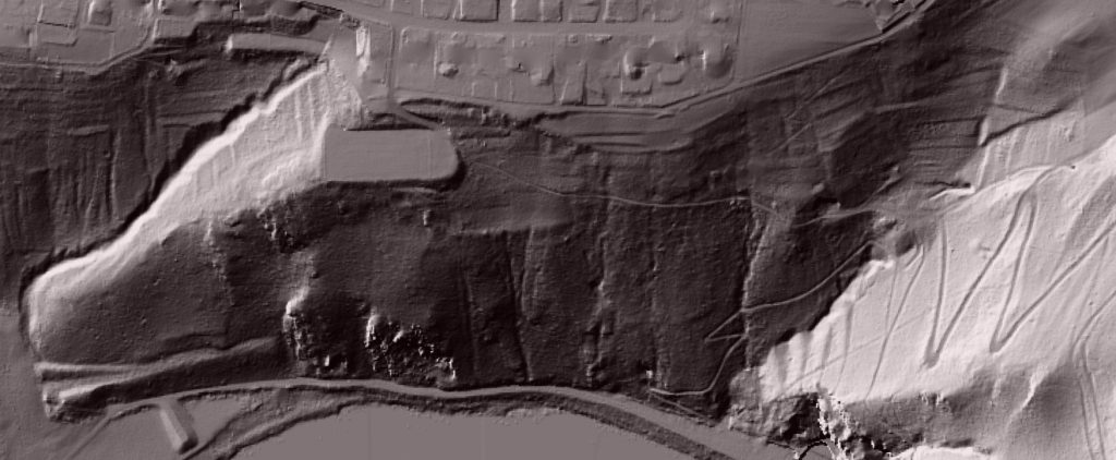 Digitales Geländemodell der Cramberger Flur 'Langeberg'. © GeoBasis-DE / LVermGeoRP 2025, dl-de/by-2-0 , www.lvermgeo.rlp.de