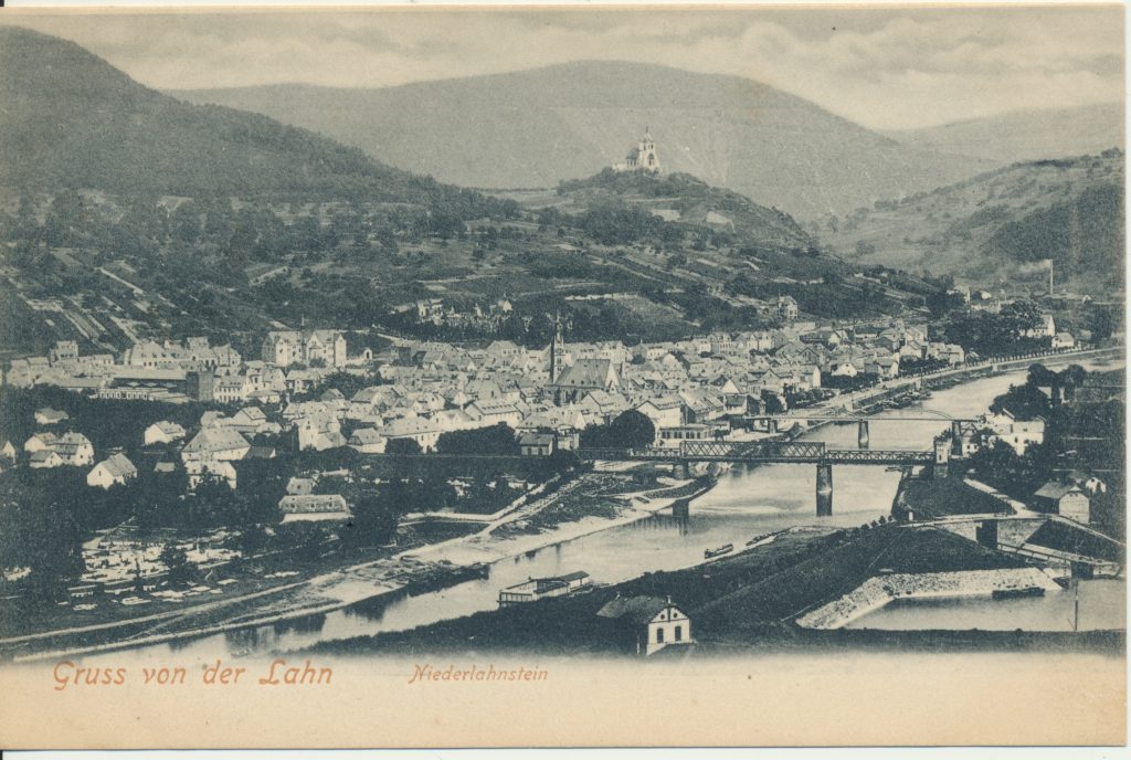 Postkarte Niederlahnstein, um 1910 (Lage Ascher)
© 2025 Stadtarchiv Lahnstein. Alle Rechte vorbehalten.