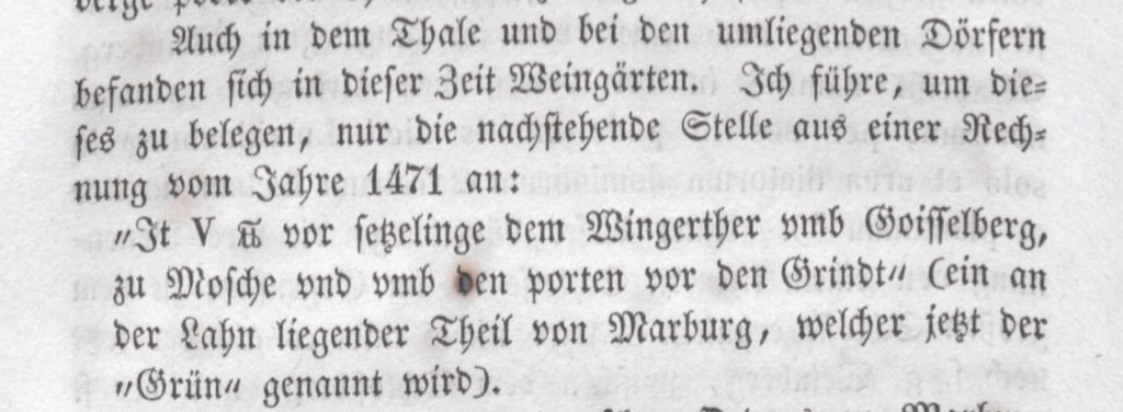 Beiträge zur Geschichte des Weinbaus in Alt-Hessen, G. Landau, S. 160 ff Zeitschrift des Vereins für Hessische Geschichte und Landeskunde-Band 3, 1843 www.fuldig.hs-fulda.de © CC0 1.0 Universal